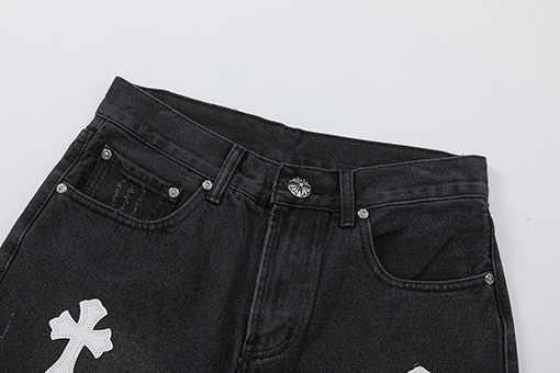 クロムハーツ Chrome Hearts CH 刺繍ジーンズ
