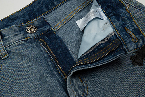 クロムハーツ Chrome Hearts CH 刺繍ジーンズ