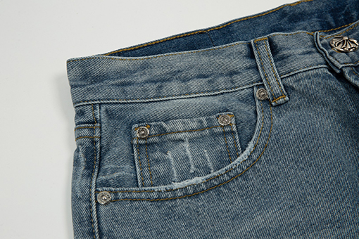 クロムハーツ Chrome Hearts CH 刺繍ジーンズ
