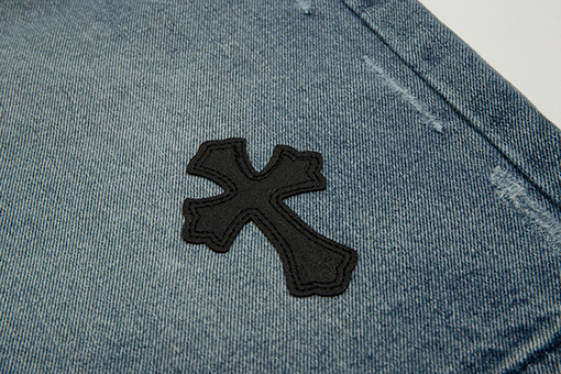 クロムハーツ Chrome Hearts CH 刺繍ジーンズ