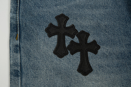 クロムハーツ Chrome Hearts CH 刺繍ジーンズ