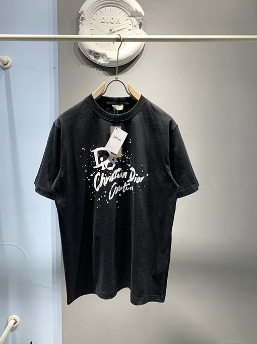 ディオール2025ss インクプリントTシャツ