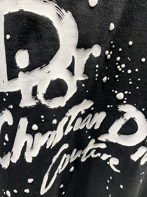 ディオール2025ss インクプリントTシャツ