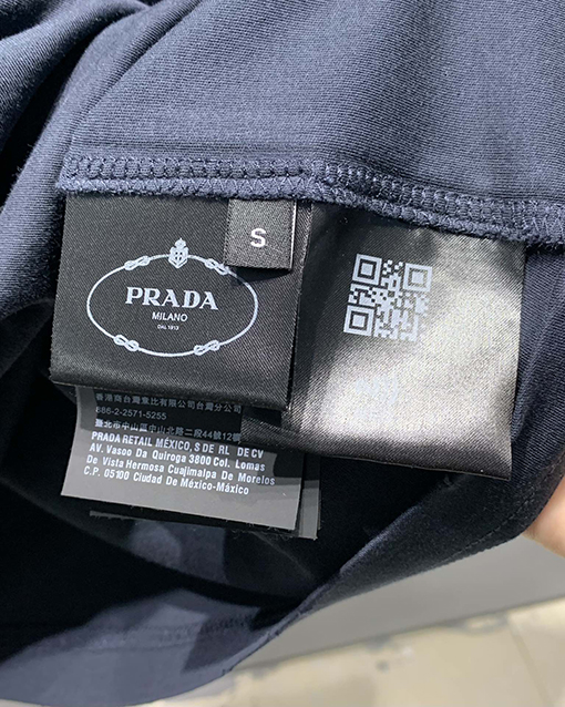 プラダコピー新しい色あせた古いTシャツ