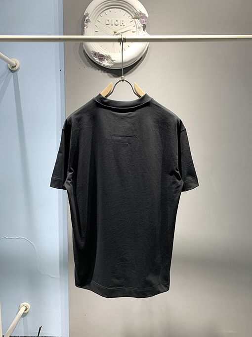 ジバンシイ2025ss新しいロゴ刺繍Tシャツ