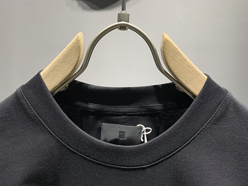 ジバンシイ2025ss新しいロゴ刺繍Tシャツ