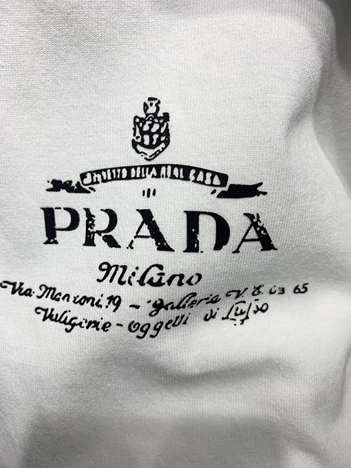 プラダスーパーコピーヴィンテージロゴプリントTシャツ