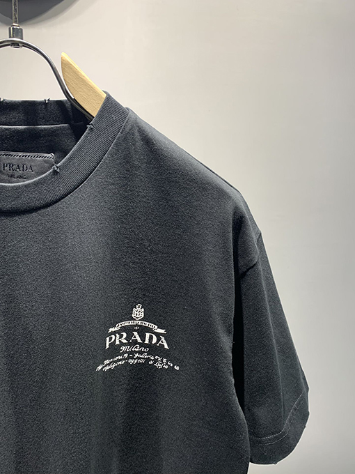 プラダスーパーコピーヴィンテージロゴプリントTシャツ