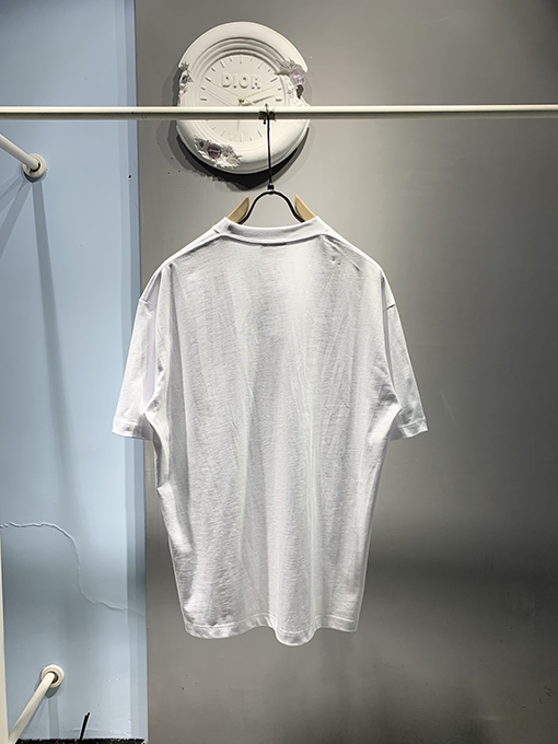 バレンシアガコピー2025ss新しいインクTシャツ