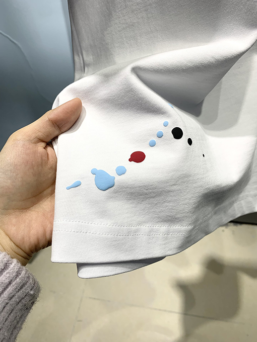 バレンシアガコピー2025ss新しいインクTシャツ