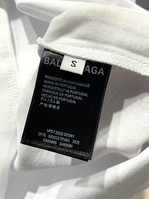 バレンシアガコピー2025ss新しいインクTシャツ