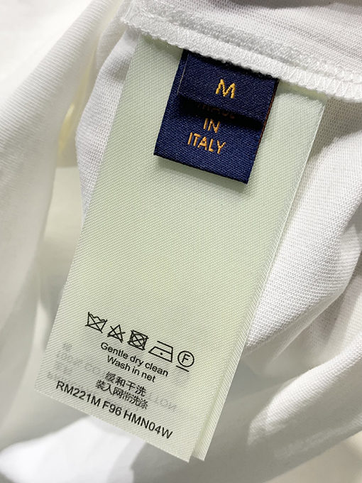 ルイヴィトン新しいビーズロゴポケットTシャツ