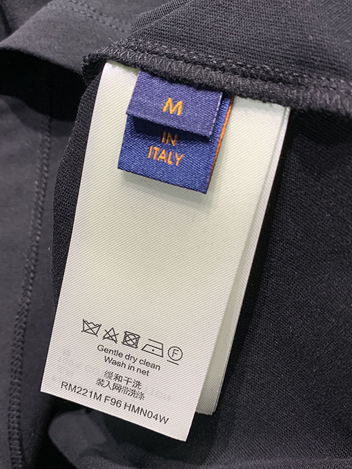 ルイヴィトン新しいビーズロゴポケットTシャツ