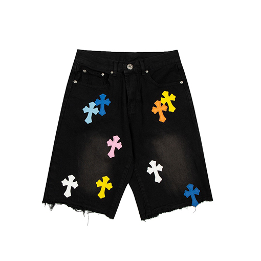 クロムハーツ トップクラフト刺繍加工ジーンズ