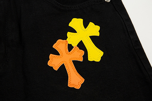 クロムハーツ トップクラフト刺繍加工ジーンズ