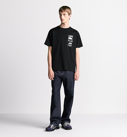 ディオールスーパーコピー新しいArchis LabelsベルベットTシャツ