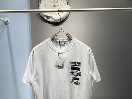 ディオールスーパーコピー新しいArchis LabelsベルベットTシャツ