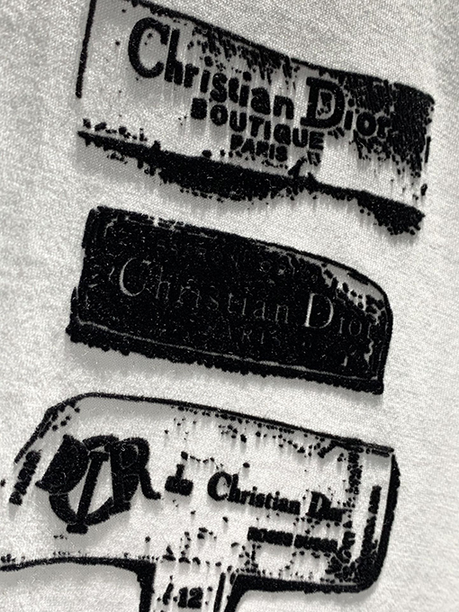 ディオールスーパーコピー新しいArchis LabelsベルベットTシャツ