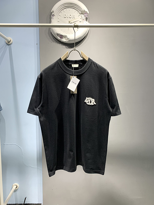 ディオールスーパーコピー2025 ss新しいCharmロゴTシャツ