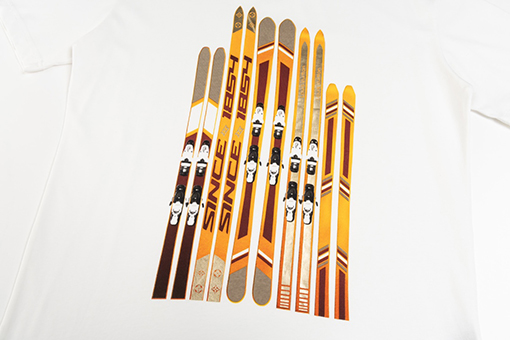 ルイヴィトンスノーボード半袖Tシャツ