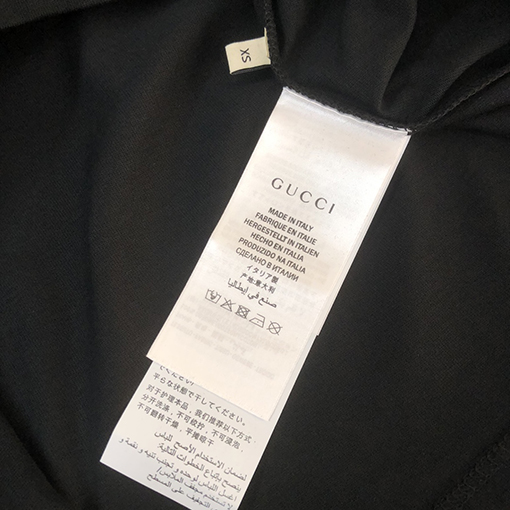 グッチ新しいプリント文字半袖クルーネックTシャツ
