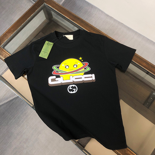 グッチ新しいカップルの半袖Tシャツ