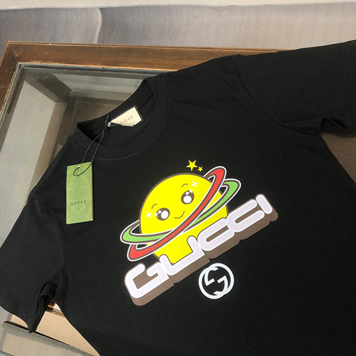 グッチ新しいカップルの半袖Tシャツ