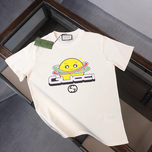 グッチ新しいカップルの半袖Tシャツ