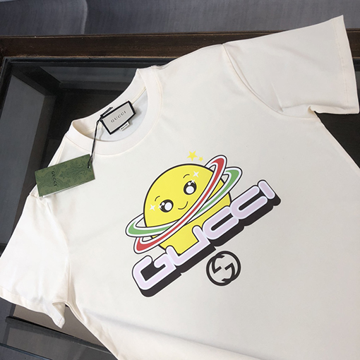 グッチ新しいカップルの半袖Tシャツ