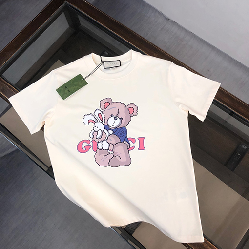 グッチスーパーコピー新しいカップルの半袖Tシャツ