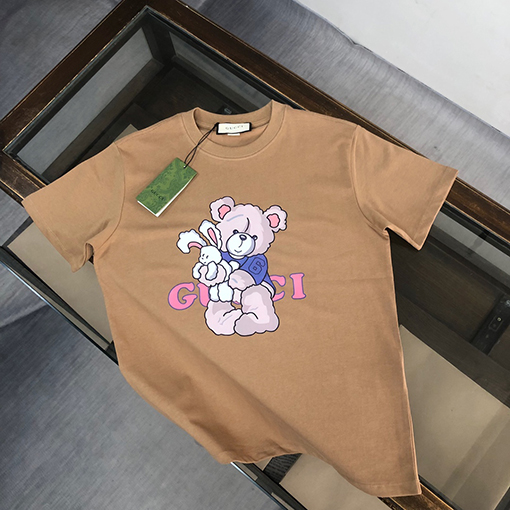グッチスーパーコピー新しいカップルの半袖Tシャツ