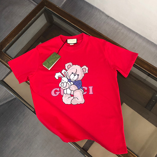 グッチスーパーコピー新しいカップルの半袖Tシャツ