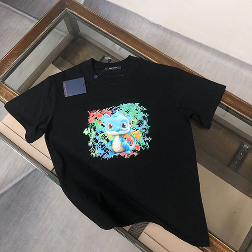 ルイヴィトンカップル半袖Tシャツ