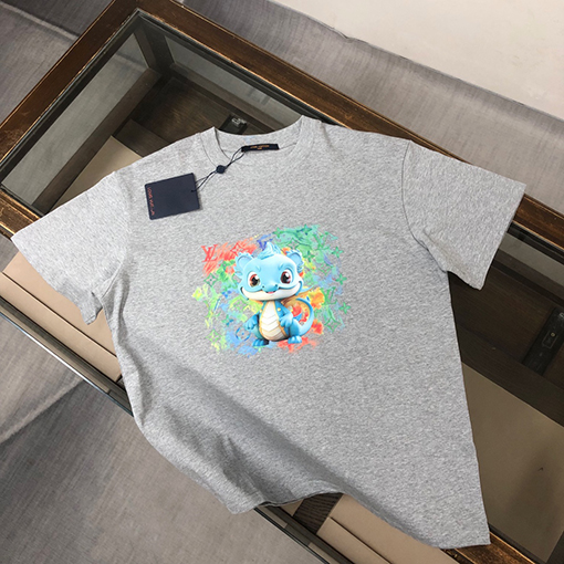 ルイヴィトンカップル半袖Tシャツ