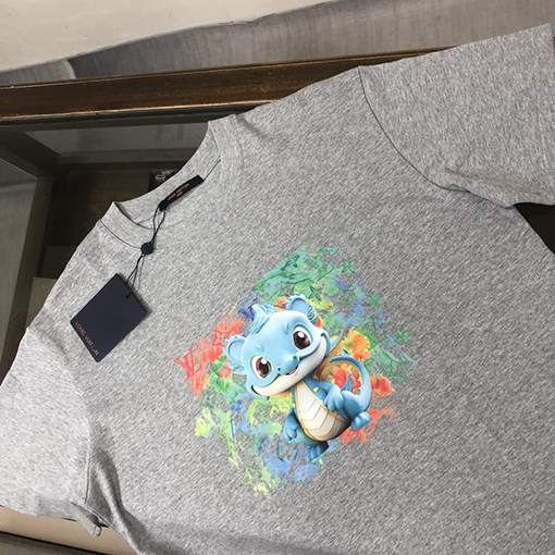 ルイヴィトンカップル半袖Tシャツ