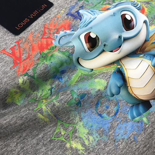 ルイヴィトンカップル半袖Tシャツ