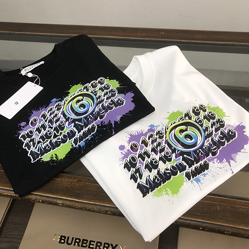 マルタンマルジェラプリント半袖Tシャツ