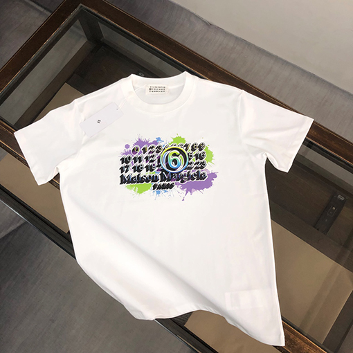 マルタンマルジェラプリント半袖Tシャツ