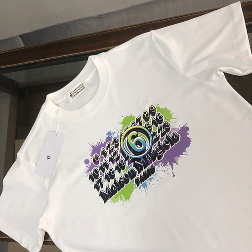 マルタンマルジェラプリント半袖Tシャツ