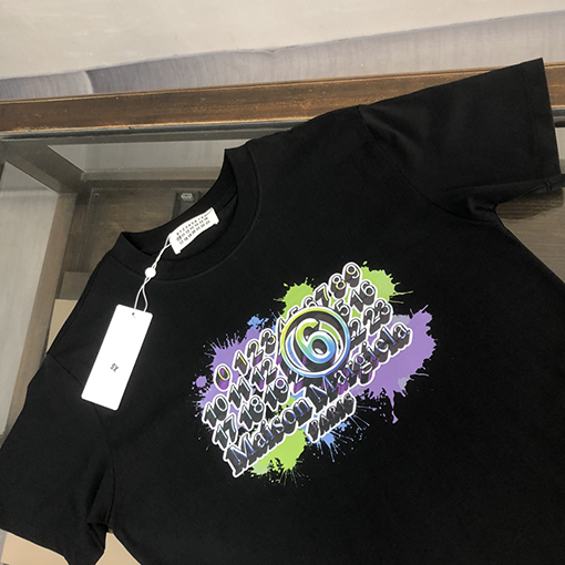 マルタンマルジェラプリント半袖Tシャツ