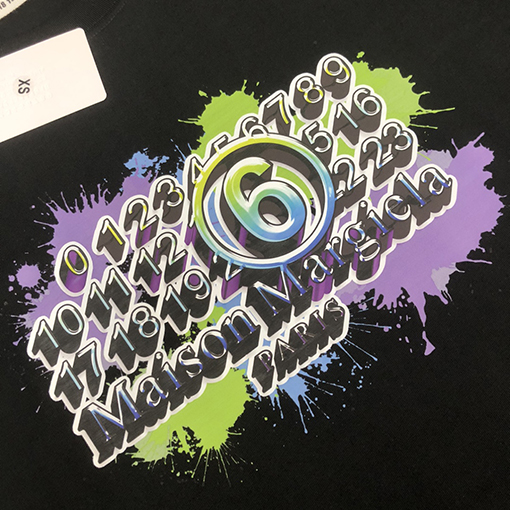 マルタンマルジェラプリント半袖Tシャツ