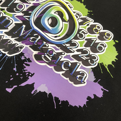 マルタンマルジェラプリント半袖Tシャツ