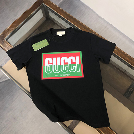 グッチコットン新しいファッション半袖Tシャツ
