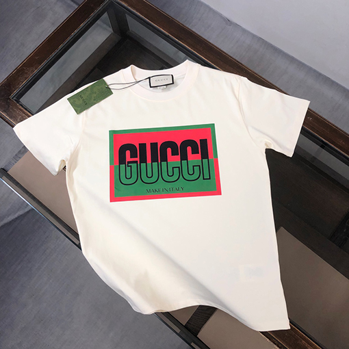 グッチコットン新しいファッション半袖Tシャツ