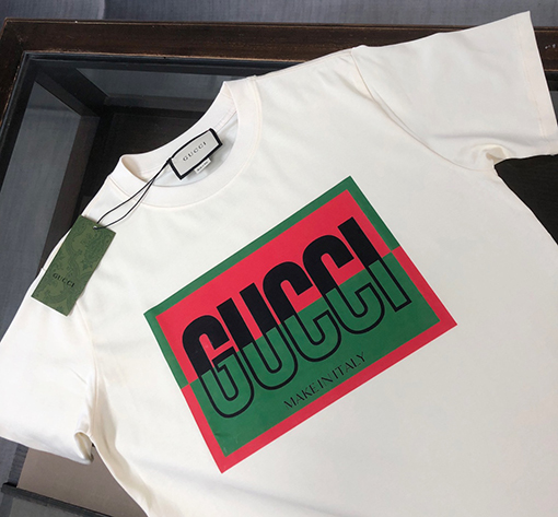 グッチコットン新しいファッション半袖Tシャツ