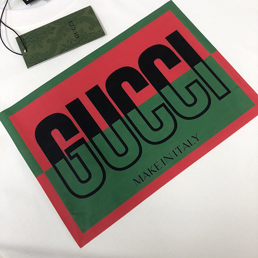 グッチコットン新しいファッション半袖Tシャツ