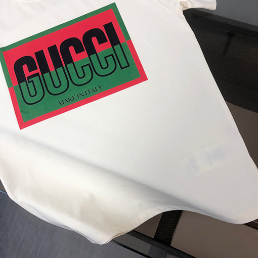 グッチコットン新しいファッション半袖Tシャツ