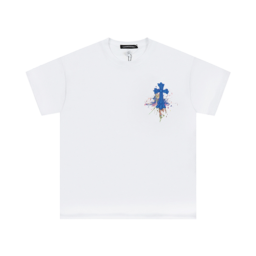 クロムハーツ クロス馬蹄インクプリント半袖シャツ