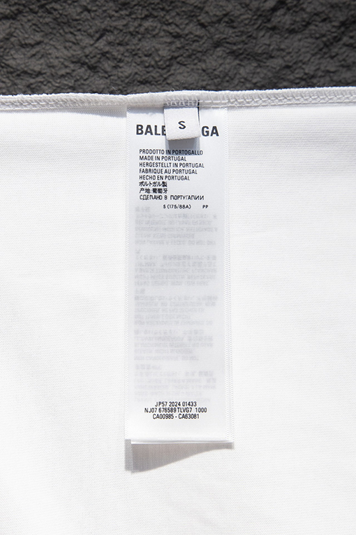 バレンシアガコピーBalenciaga 刺繍長袖Tシャツ