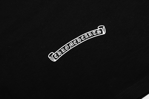 クロムハーツ 胸ポケットプリント半袖シャツ